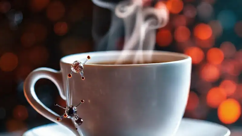 Taza de café: antioxidantes