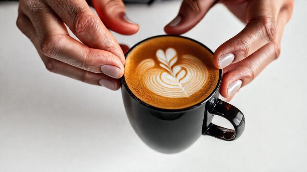 El arte latte requiere habilidad y precisión