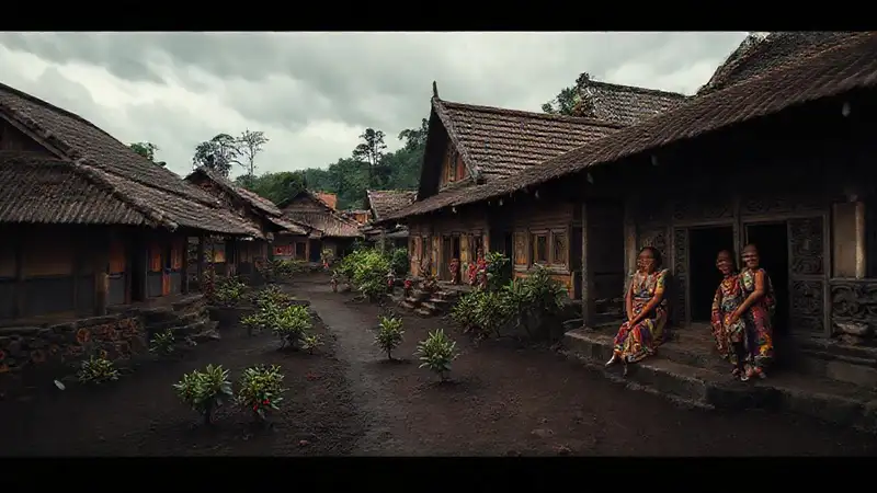 Toraja ofrece belleza tradicional y colorida