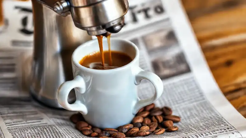 Una prensa francesa captura café y detalles