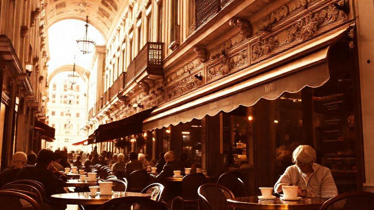 Un café florentino histórico invita al viajero