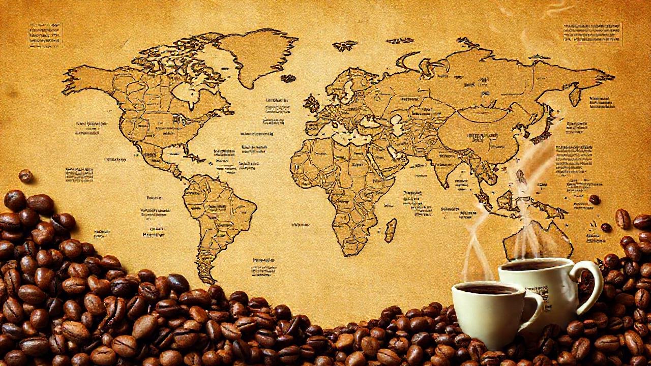 Café global: origen, textura e información