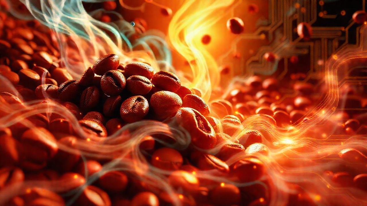 Café: energía, ciencia y estética visual