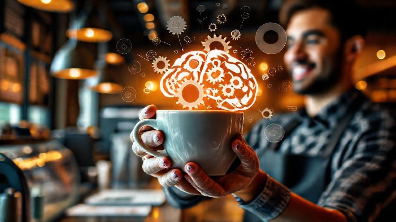 Un café estimula ideas en un ambiente cálido