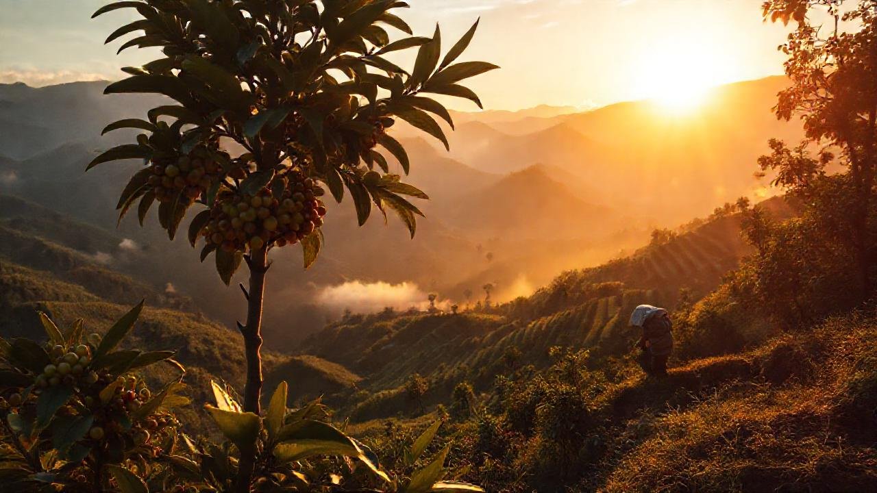 Café etíope: belleza rural y labor