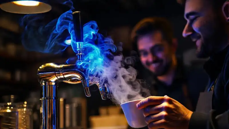 Café nitro vibrante