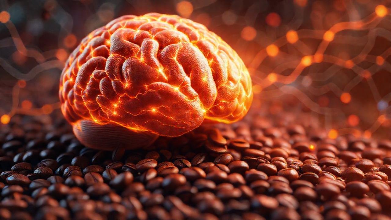 Conexiones neuronales brillan con intensidad