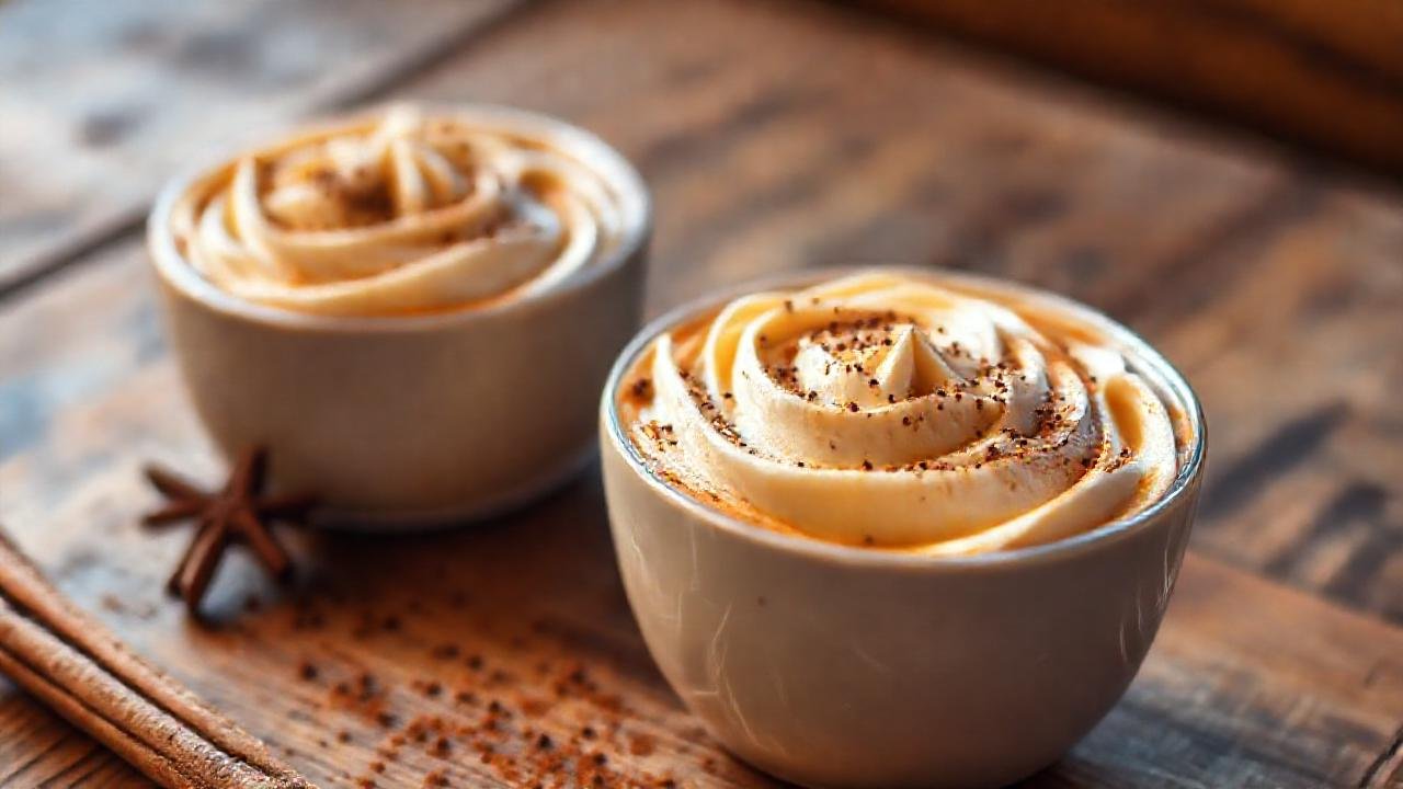 Natilla cálida y aromática, un placer acogedor