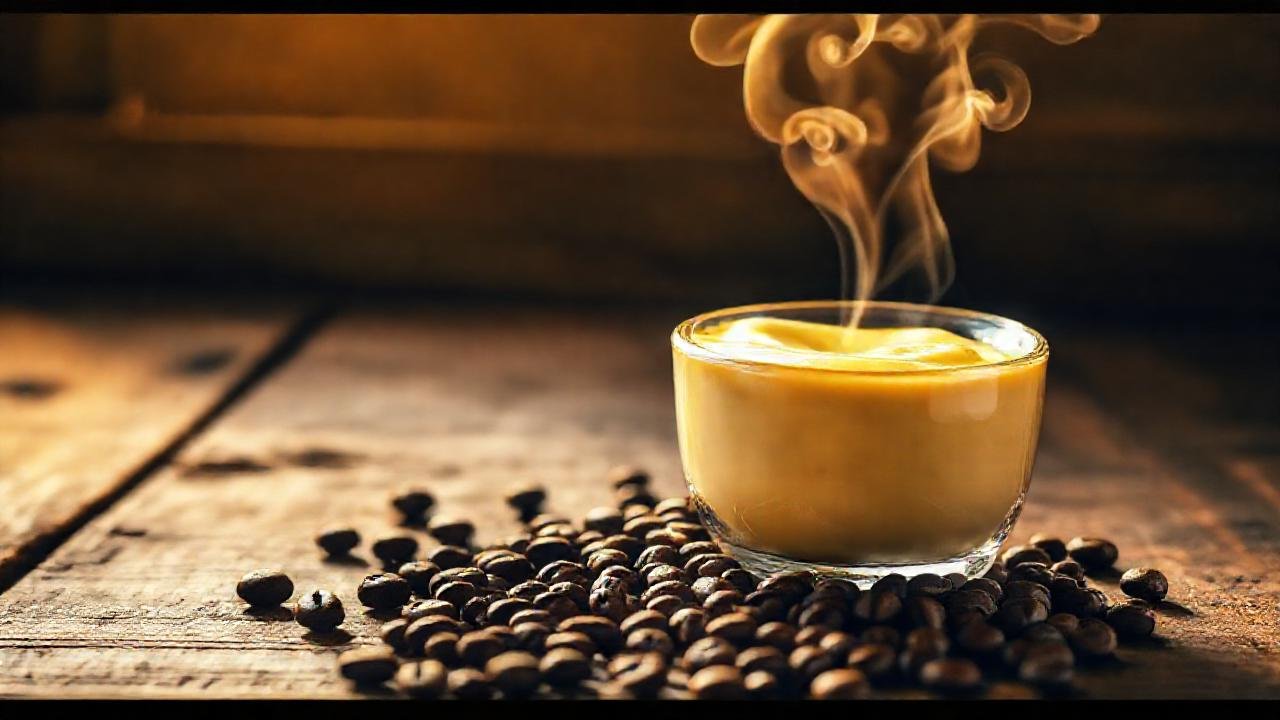 Un desayuno cálido y vintage