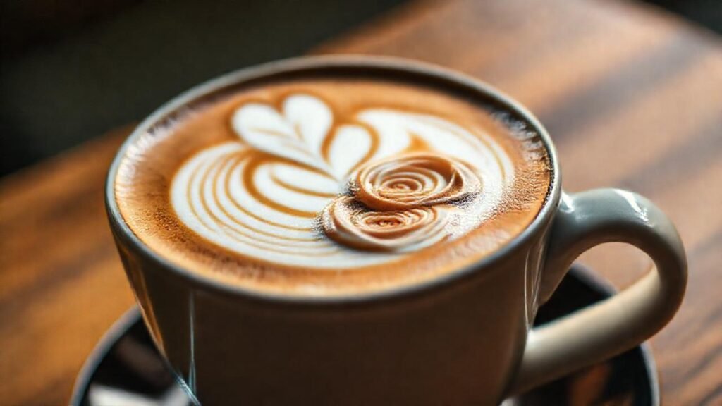 Un latte artístico y elegante