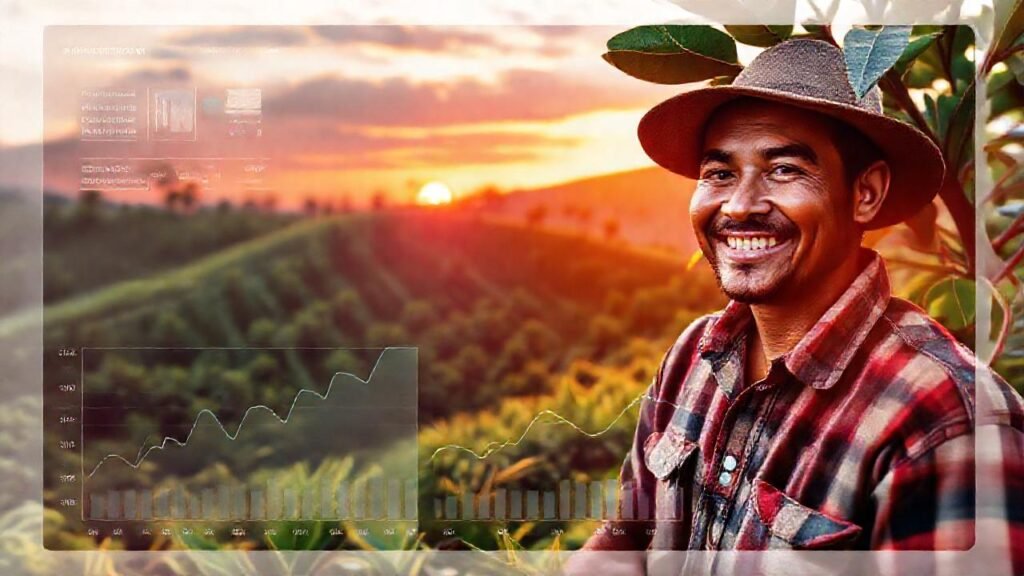 Una plantación de café digital transmite esperanza