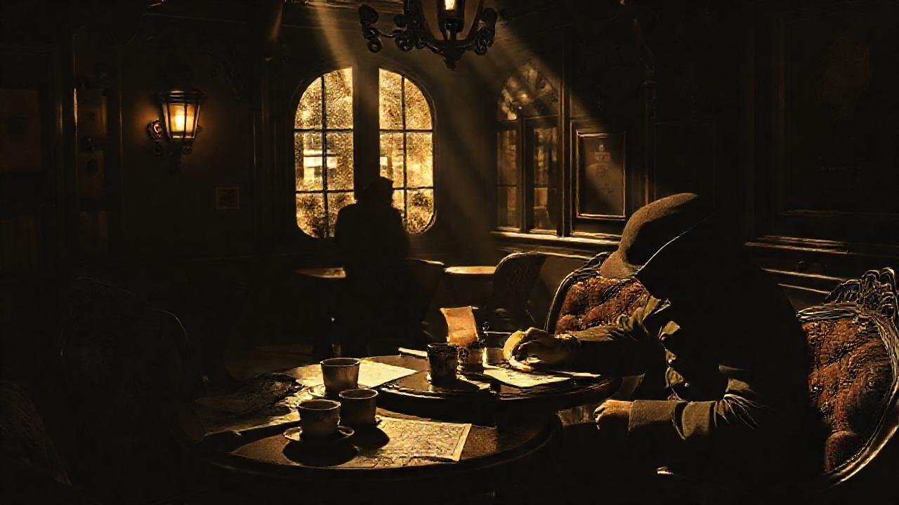 París, siglo XIX: espías secretos y café