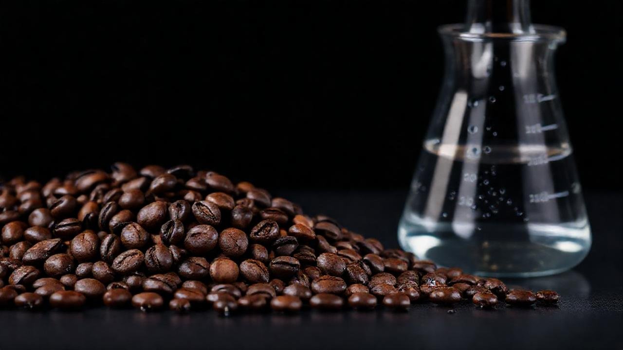 El café se analiza científicamente en laboratorio