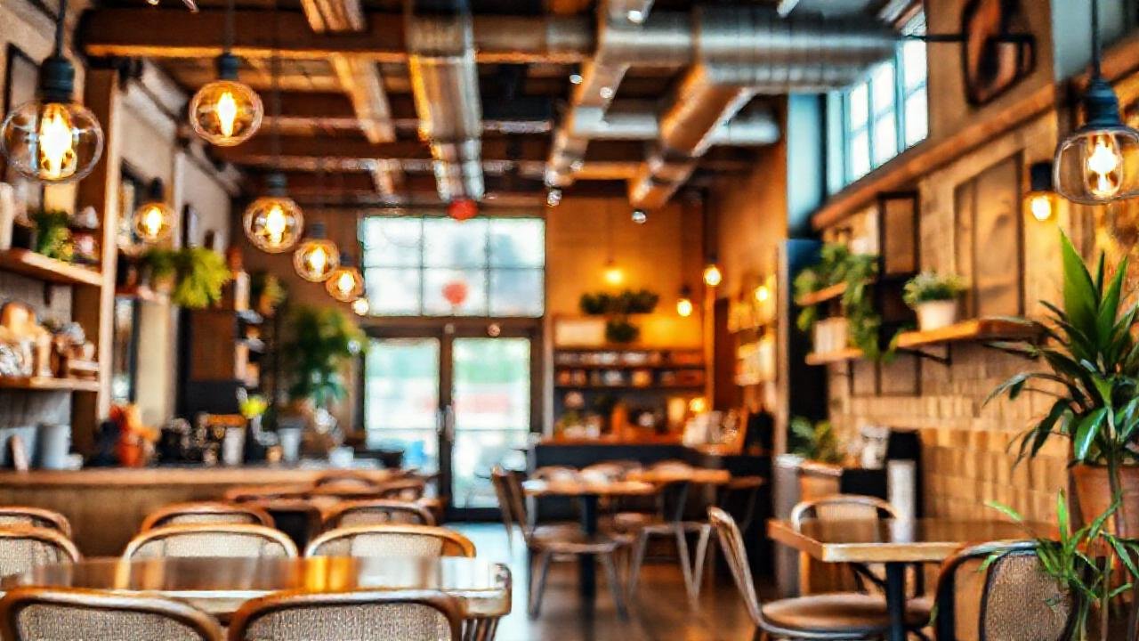 Un café acogedor y vibrante