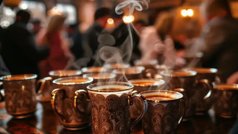 El café turco evoca tradición y calidez