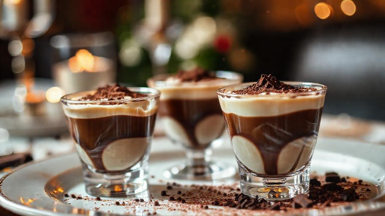 Tiramisú elegante: un placer visual y dulce