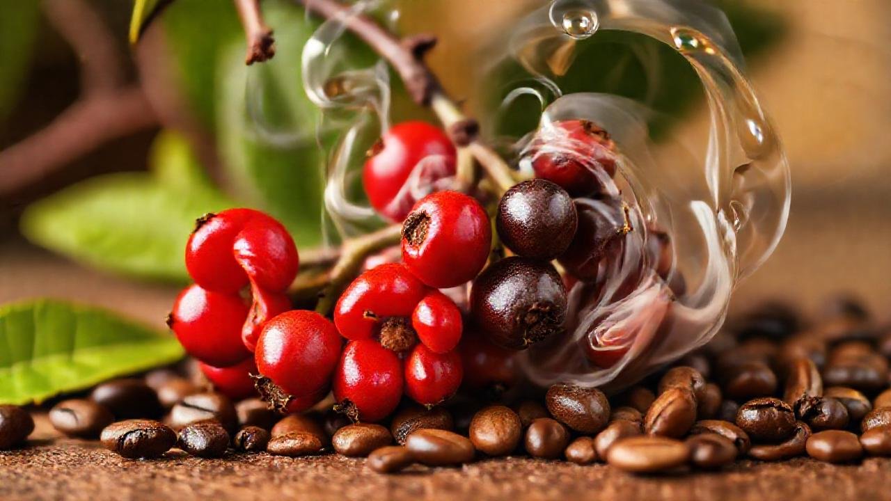 Café: ciencia, aroma y color vibrante