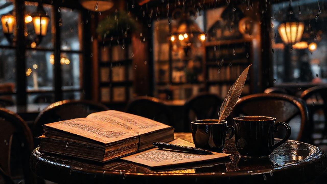 París lluvioso evoca melancolía literaria