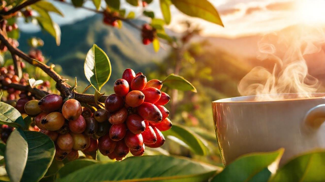 Andes vibrantes, café y textiles coloridos