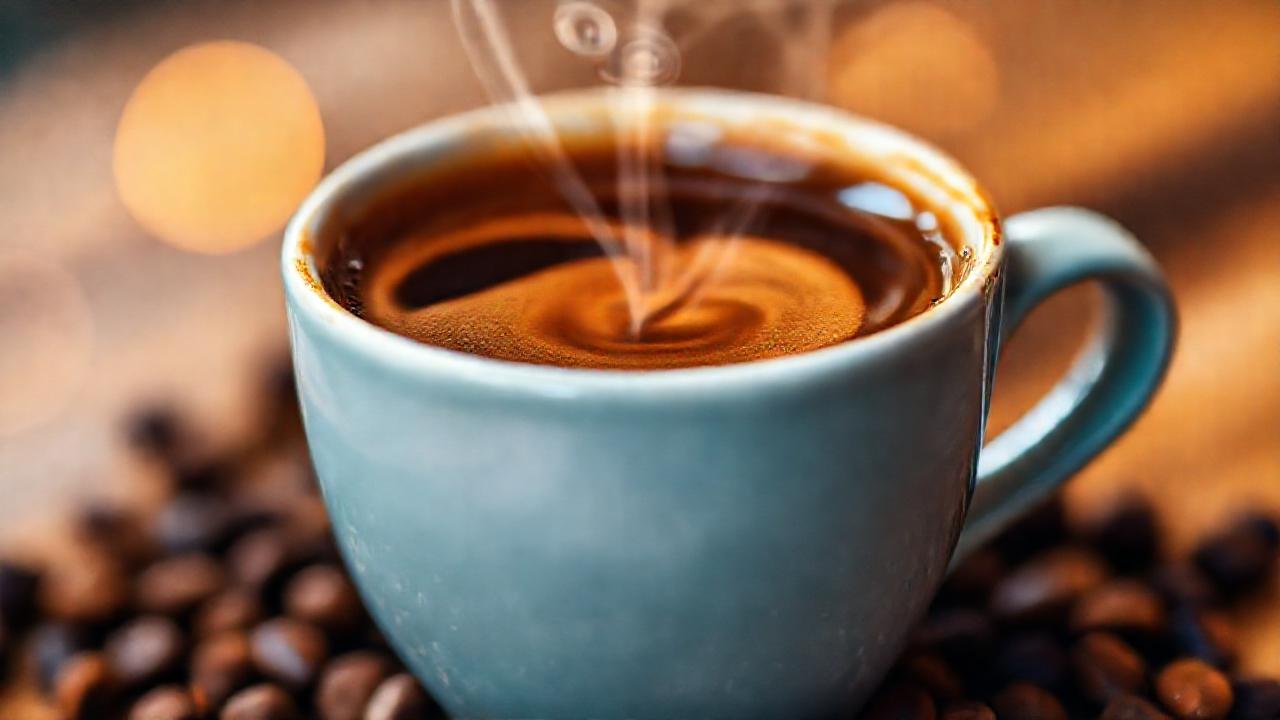 Taza de café: salud y color