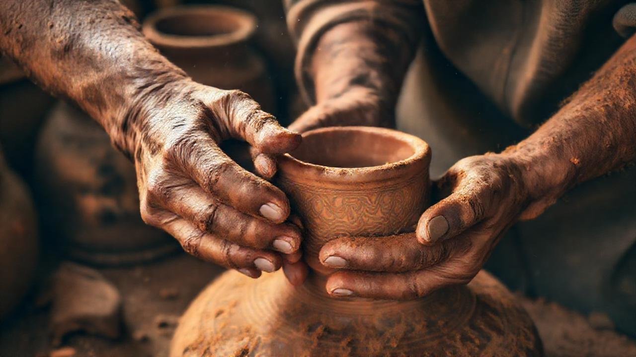 Cerámica antigua revela detalles artesanales