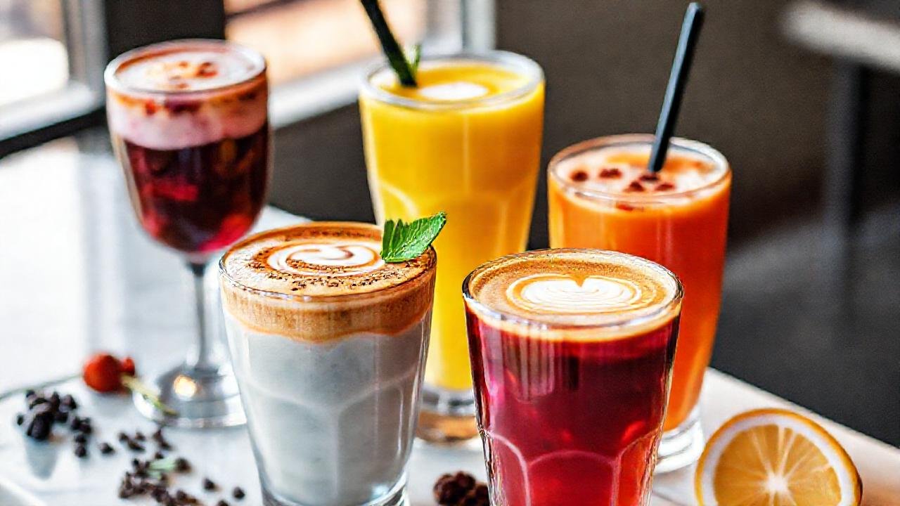 Cafés modernos y estilizados capturan la atención