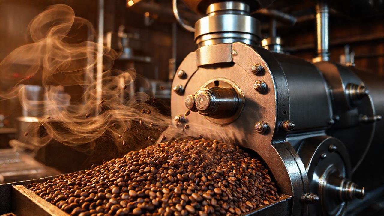 Una fábrica de café combina ciencia y aroma