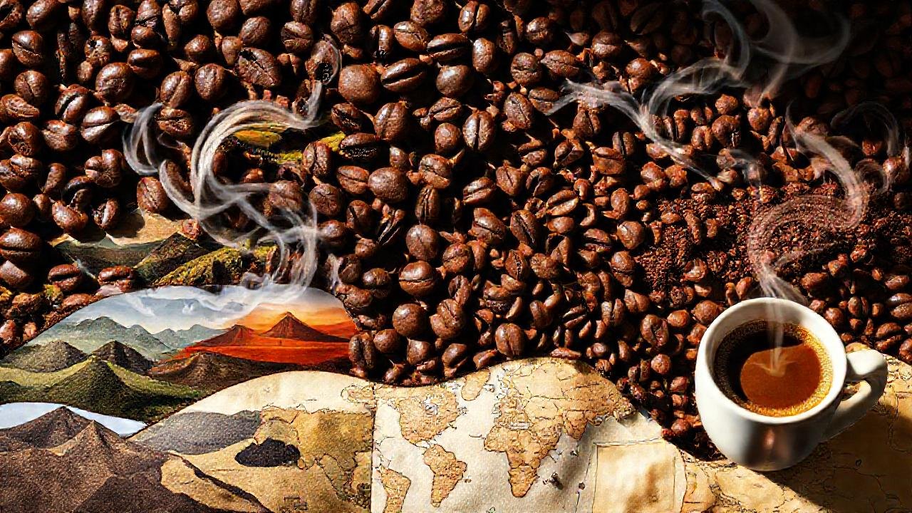 Café: paisajes, sabor y estética elegante