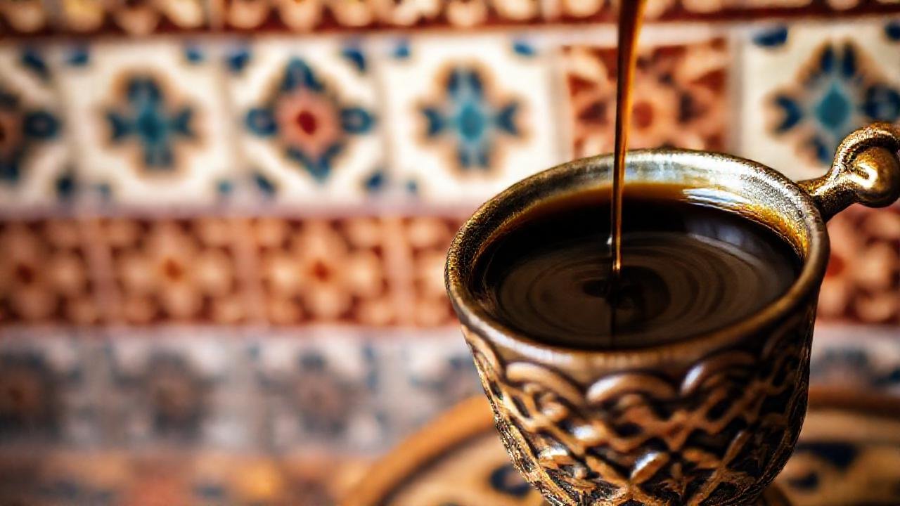 El café turco revela tradición y color