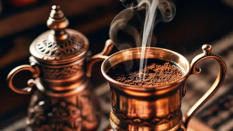 Café turco tradicional