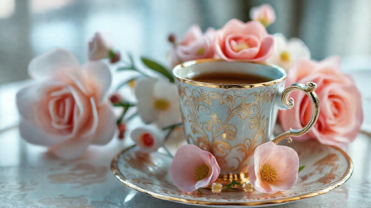 Una copa elegante en un lujo sutil