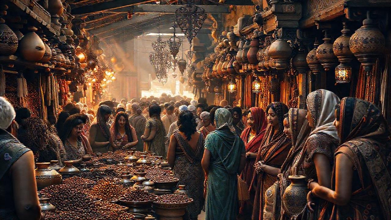 Mercados antiguos unían culturas y colores