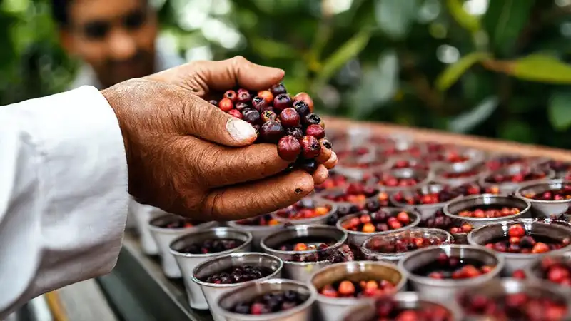 Expertos evalúan café colombiano con detalle