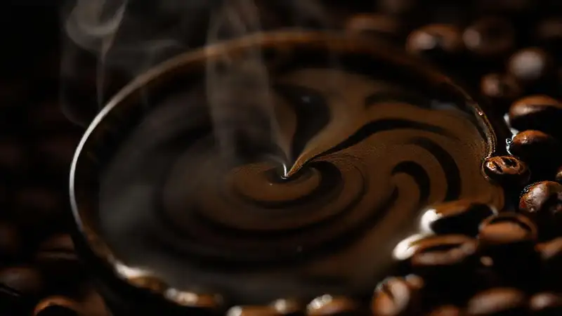 Crema de café oscura