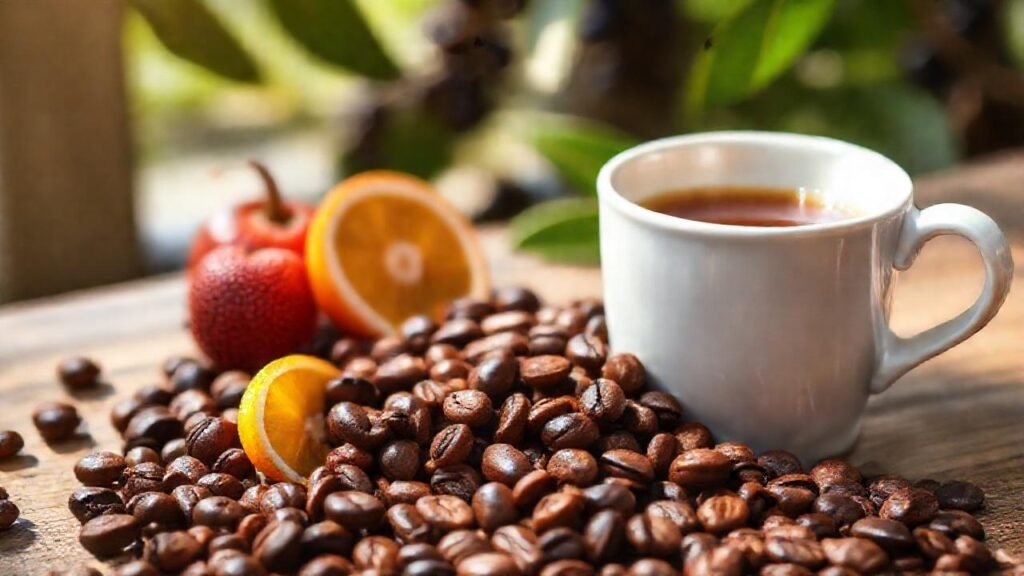 Café y frutas crean bienestar