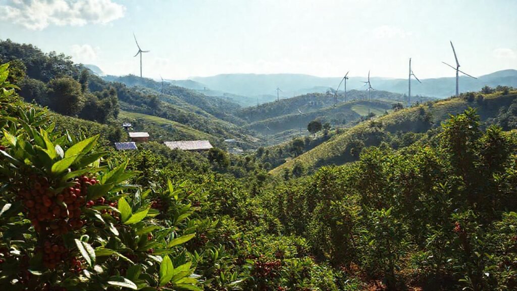 Una granja sostenible alimenta un futuro brillante