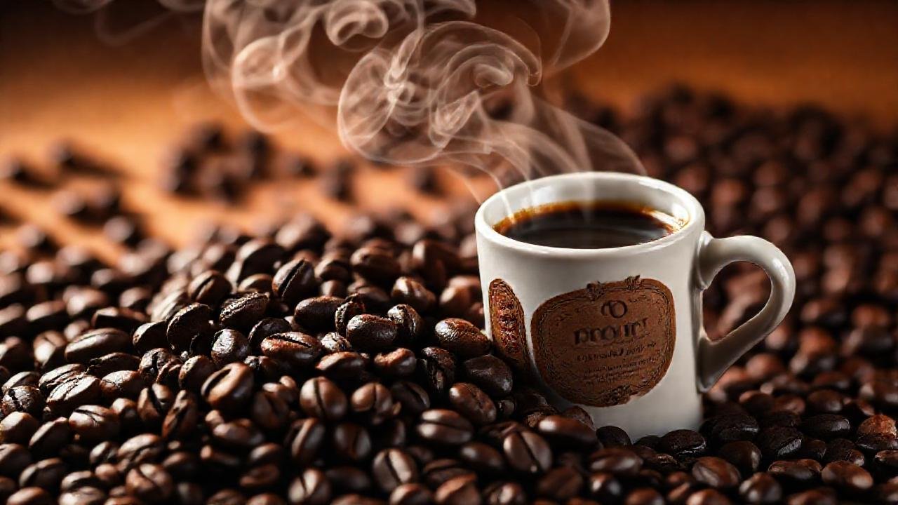 Café oscuro: aroma, color y textura