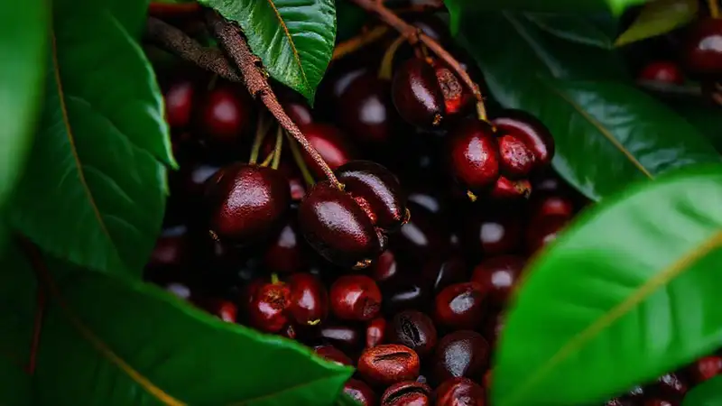 Café exótico de selva