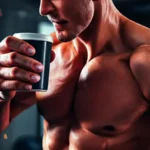 Atleta vibrante y enérgico en gimnasio