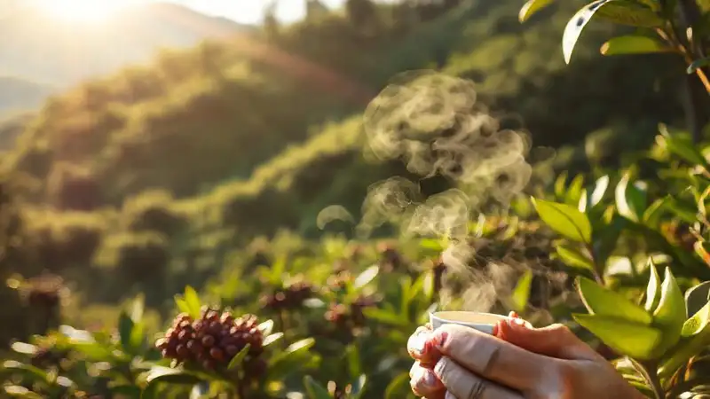 Café costarricense: exuberancia