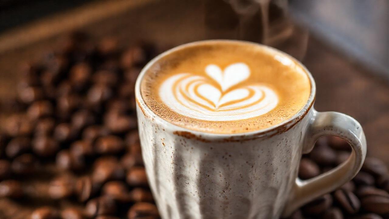 Un cappuccino artesanal y acogedor