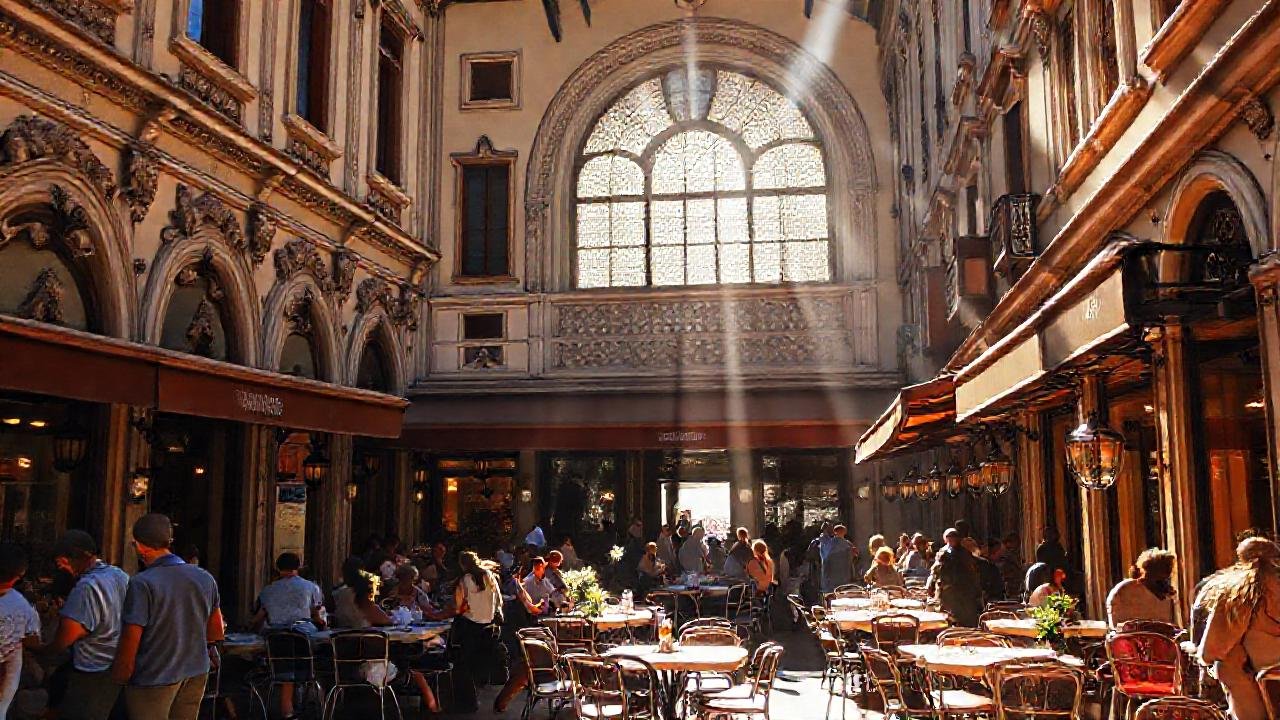 Un café renacentista florentino