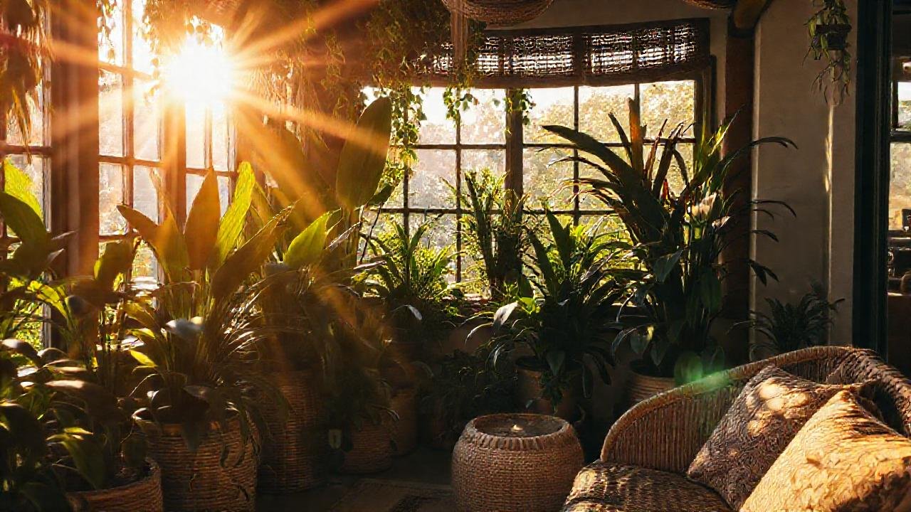 Un interior cálido y naturalmente acogedor