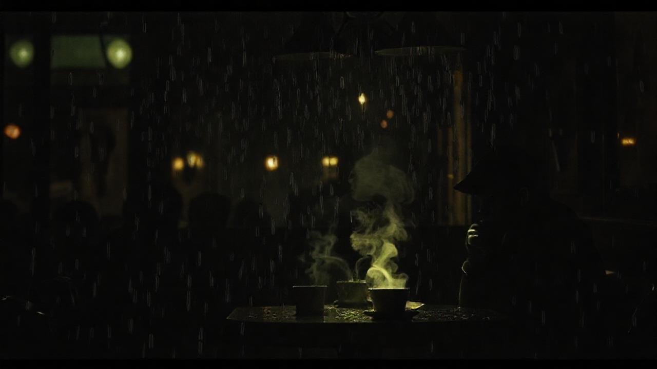 Café melancólico, película negra y misterio