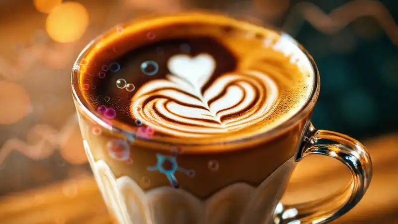 Latte con antioxidantes