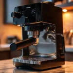 Máquina de espresso moderna