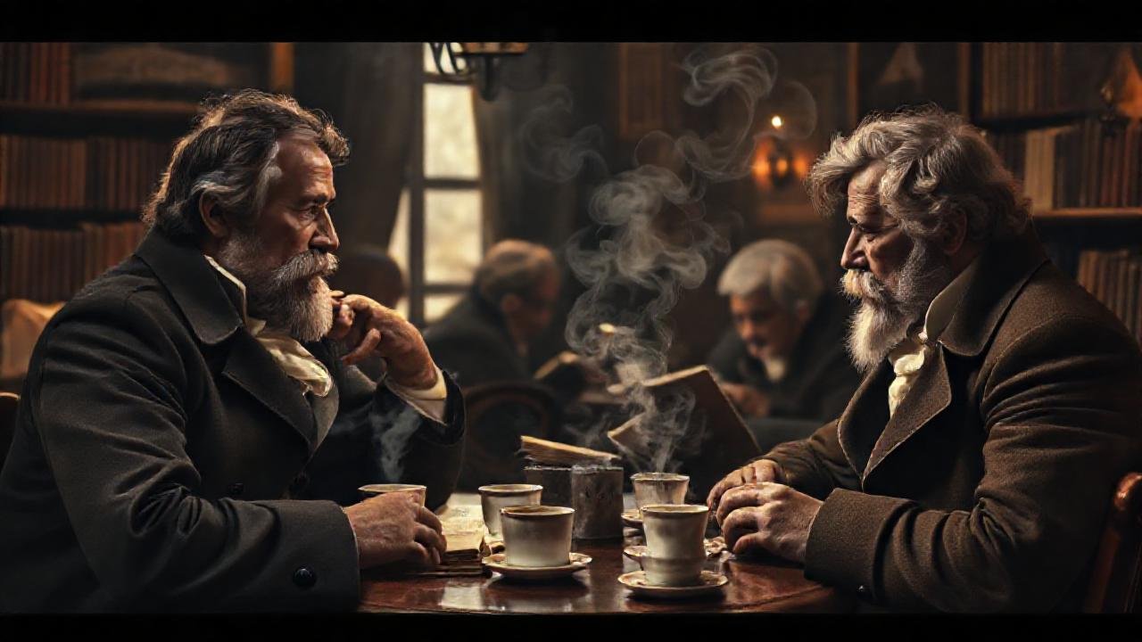 Un café europeo emula un pasado literario