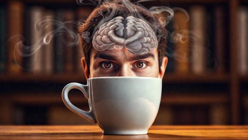 El café inspira análisis cerebral profundo
