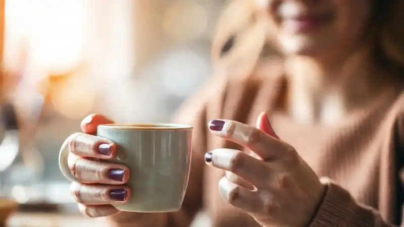 Un café tranquilo refleja esperanza y salud
