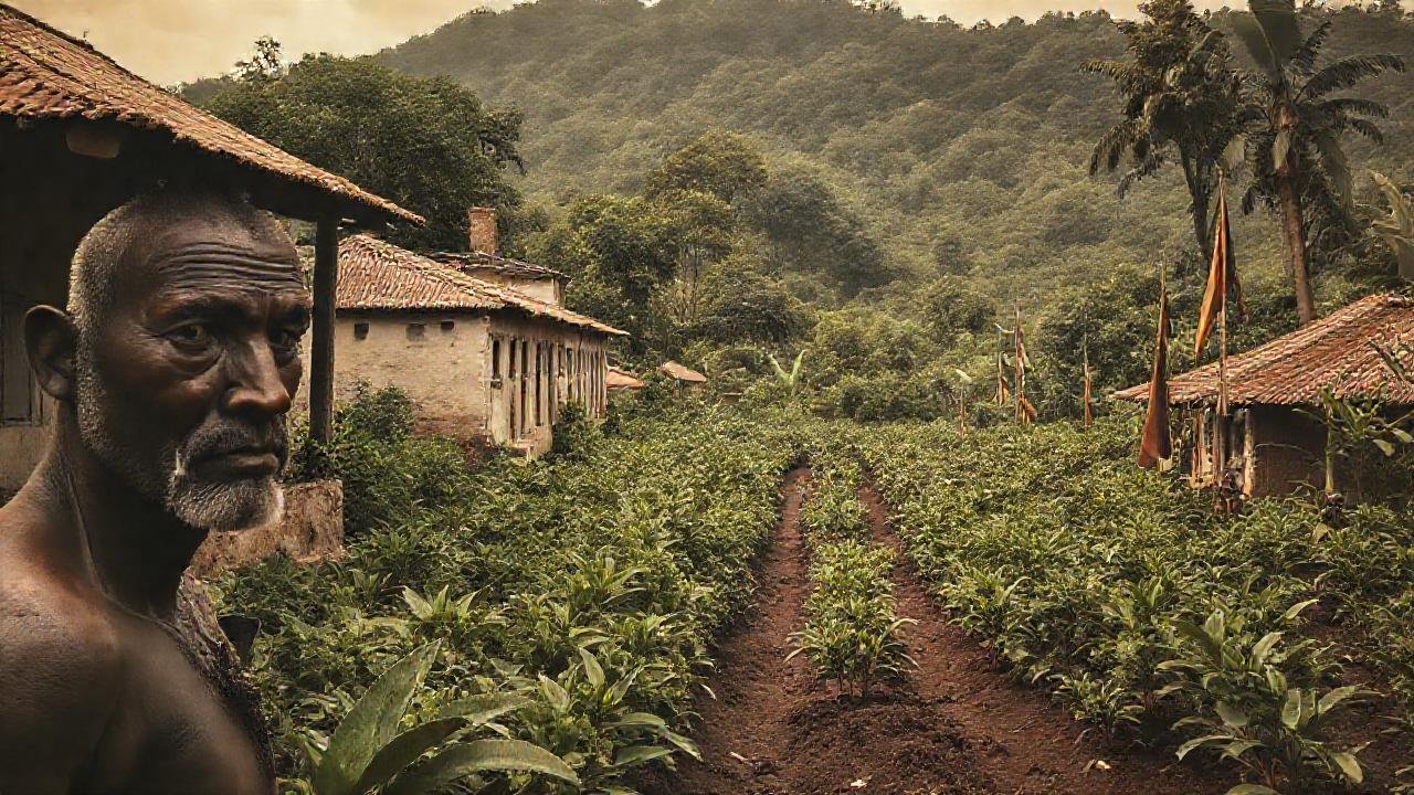 Una finca africana refleja un pasado colonial
